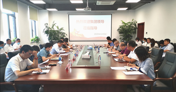 集團黨委副書記、總經(jīng)理吳波一行到沈陽航空工業(yè)發(fā)展有限公司調(diào)研指導