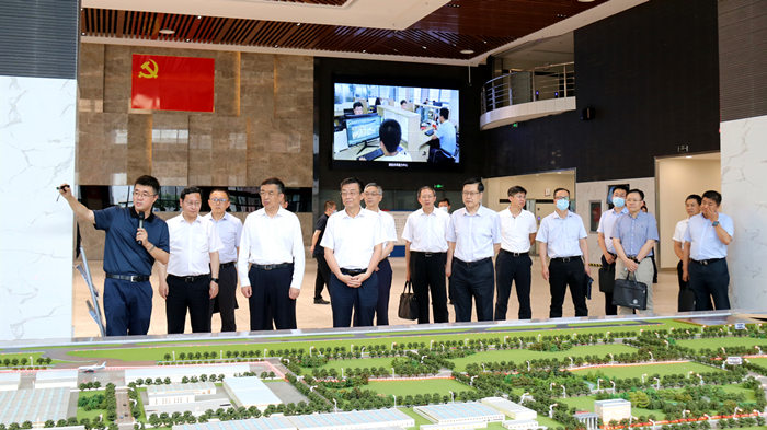 省委常委、副省長王健來集團調(diào)研沈陽航空動力產(chǎn)業(yè)園項目